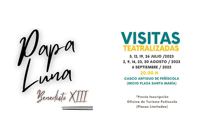 Comienzan las visitas guiadas teatralizadas del Papa Luna