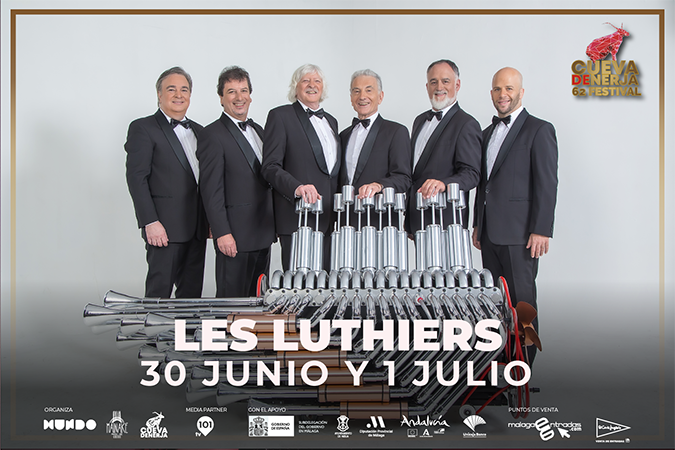 El 62 Festival de Música Cueva de Nerja se inaugura este fin de semana, con Les Luthiers y el Musical de Tadeo Jones