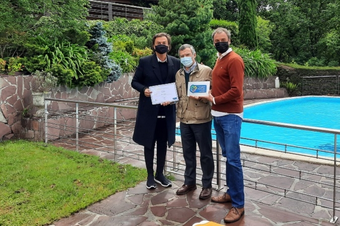Entrega del Sello de Turismo Familiar a Villa Urbasa