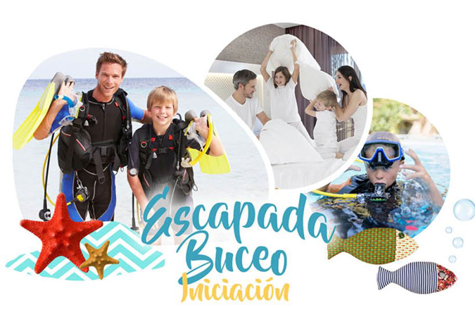 Escapada familiar de iniciación al buceo con Suitopía Hotel