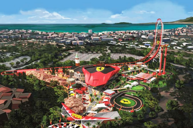 Ferrari Land: vive el vértigo de la F1 a partir del mes de abril