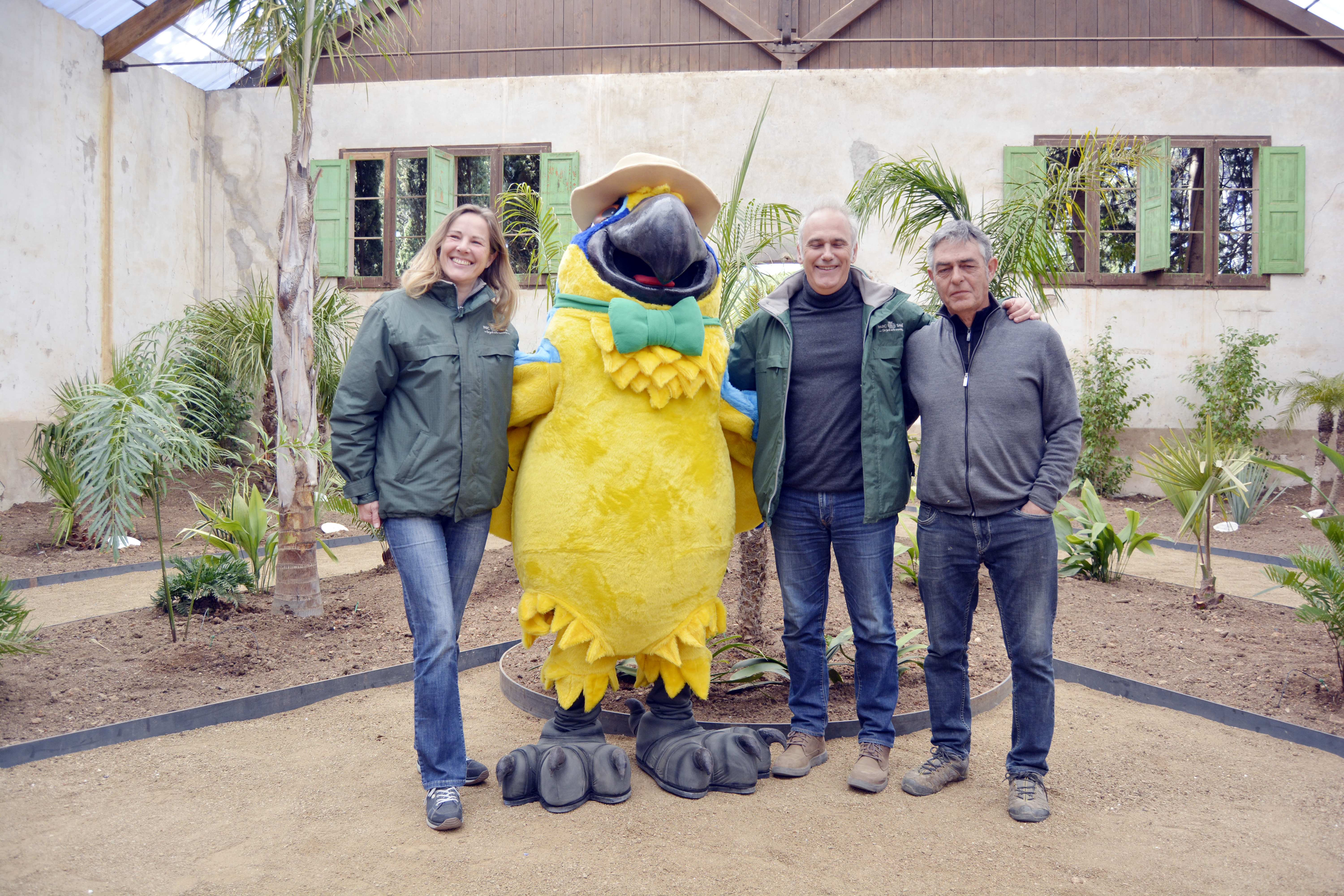 Parc Samà tiene una nueva mascota: Waco, el guacamayo más grande del mundo