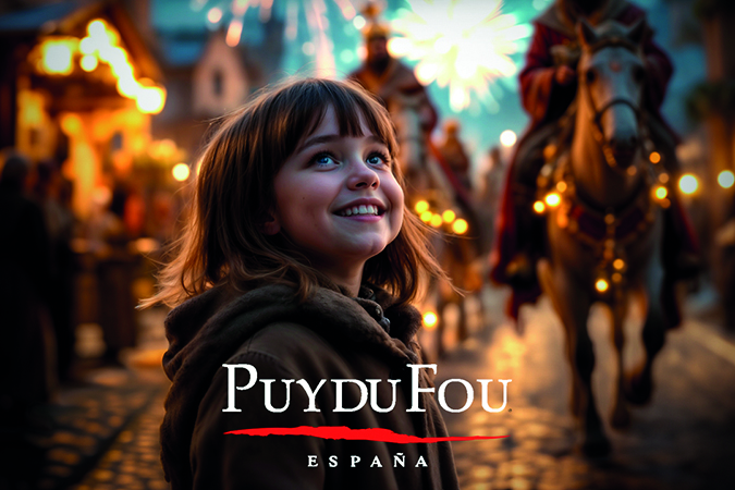 Vive la magia de la Navidad en familia en Puy du Fou España