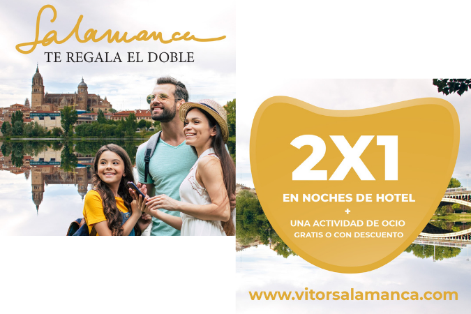 Sigue la promoción de noches de hotel gratuitas en Salamanca